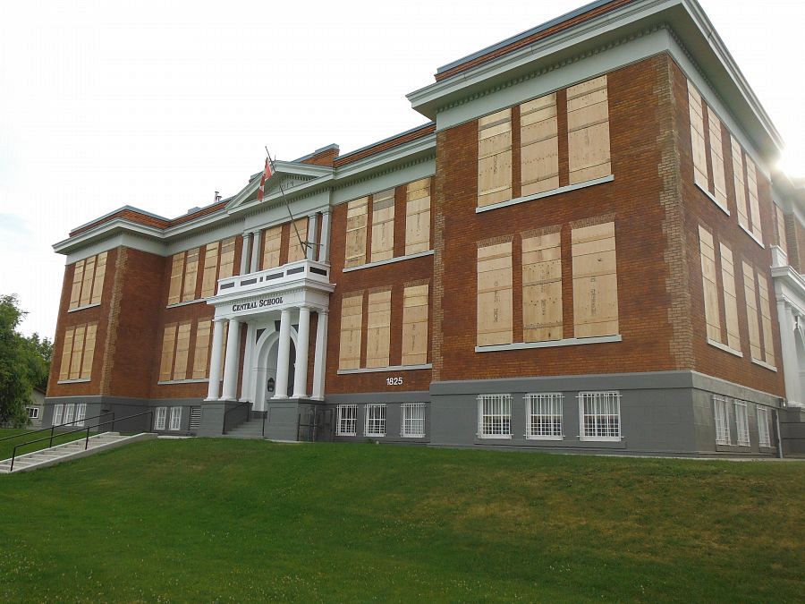 Central School Windows Construction by Greyback